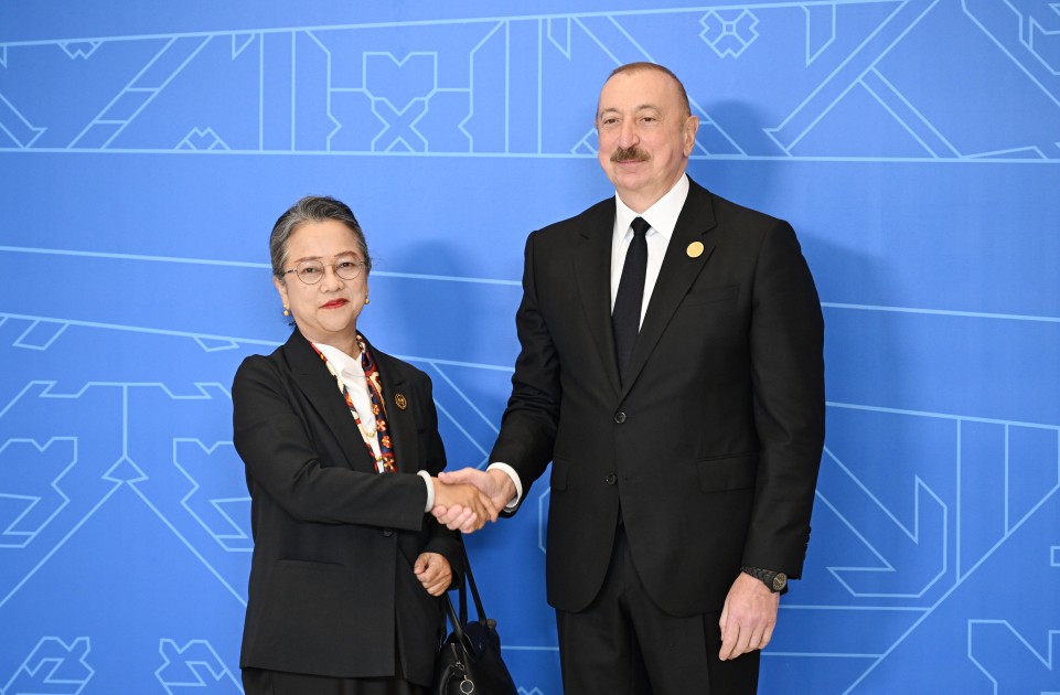 İlham Əliyev Xankəndidəki Zirvə görüşündə çıxış etdi - VİDEO (YENİLƏNİB)