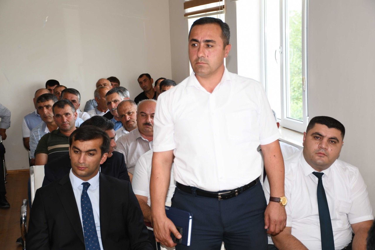 İcra başçısı Vaqif Həsənovun növbəti qəbul-görüşü keçirildi - FOTOLAR