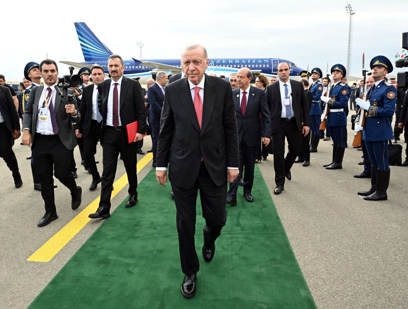 Ərdoğanın Azərbaycana səfəri başa çatdı - FOTOLAR