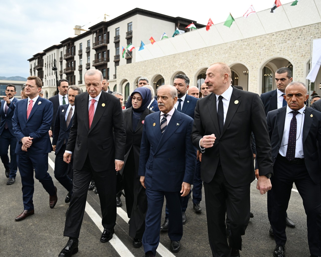 Liderlər Xankəndidə bir arada - FOTOLAR (VİDEO)