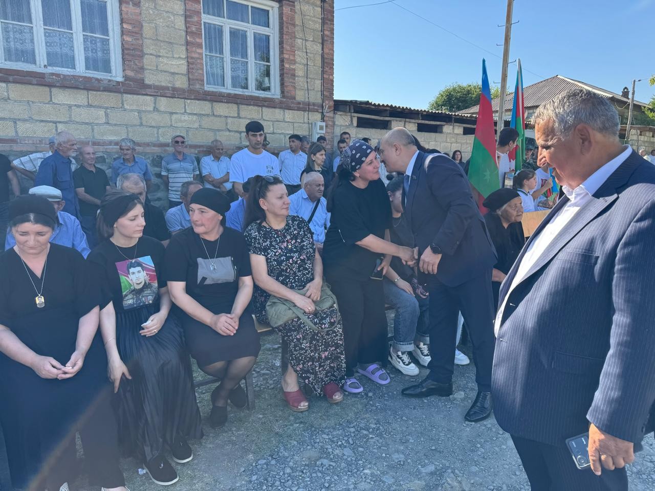 Millət vəkili Asif Əsgərov şəhidin doğum günü tədbirində iştirak etdi - FOTOLAR