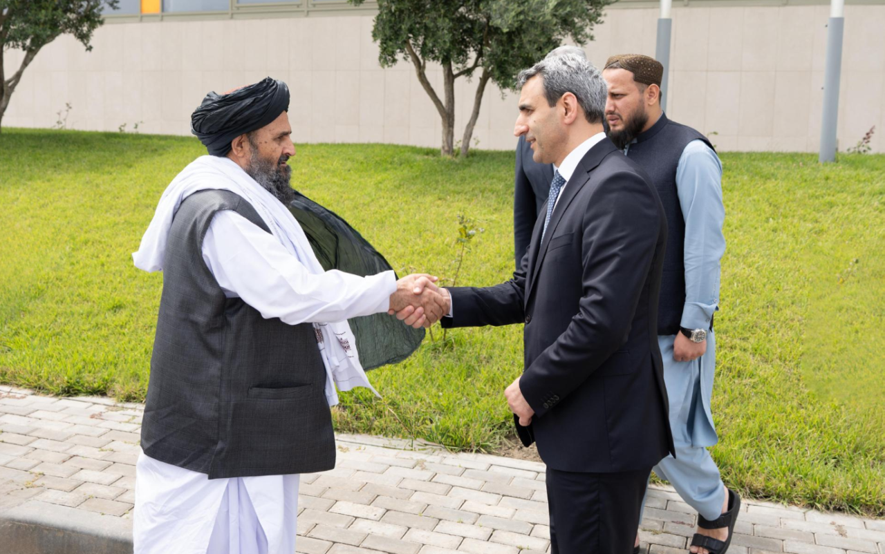 ADY və Əfqanıstan rəsmiləri nəqliyyat-logistikada əməkdaşlığı müzakirə etdilər - FOTO