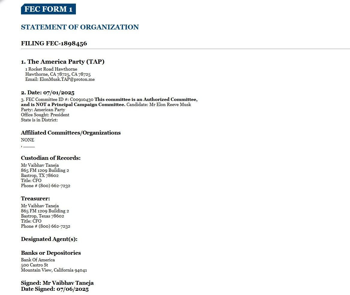 Mask partiyasının qeydiyyatı üçün rəsmi müraciət etdi - FOTO