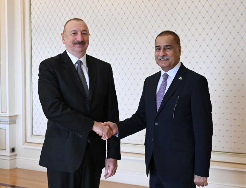 İlham Əliyev qəbul keçirdi - FOTOLAR