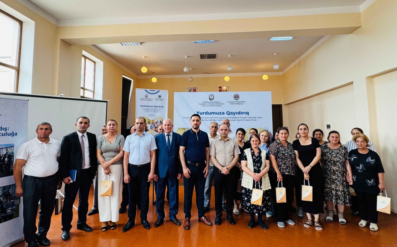 Keçmiş məcburi köçkünlər növbəti dəfə maarifləndirildi - FOTO/VİDEO