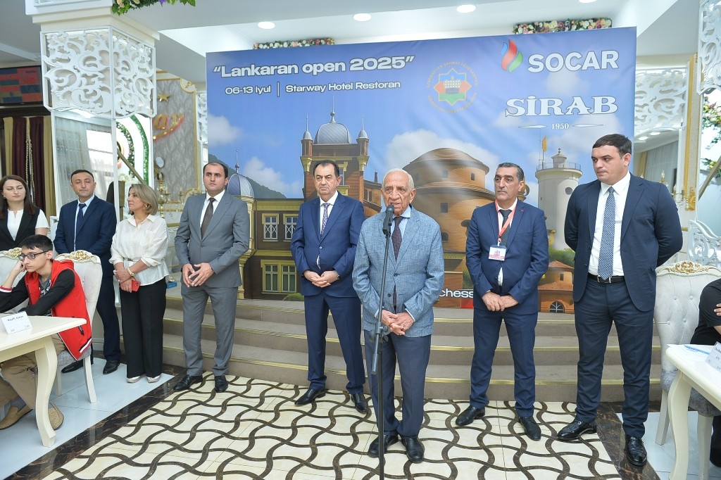 Lənkəranda beynəlxalq şahmat festivalı keçirilib - FOTOLAR