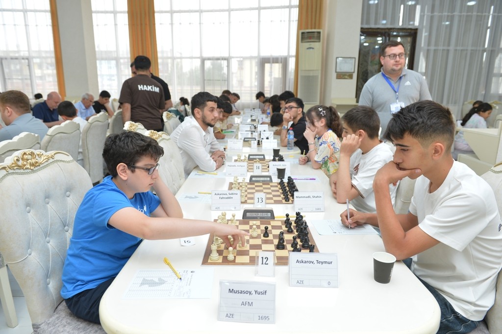 Lənkəranda beynəlxalq şahmat festivalı keçirilib - FOTOLAR
