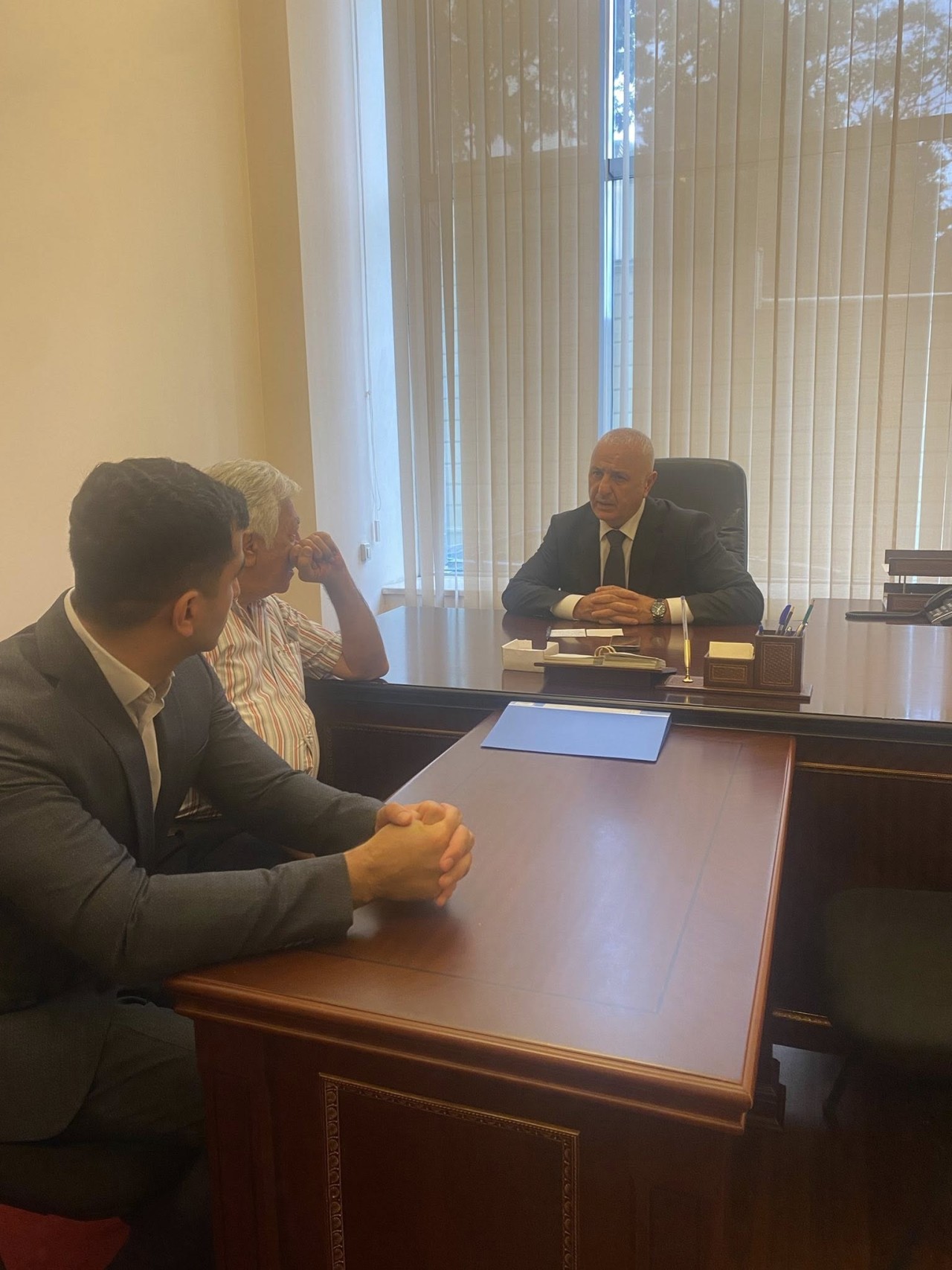 Ülvi Quliyev növbəti vətəndaş qəbulu keçirdi - FOTOLAR