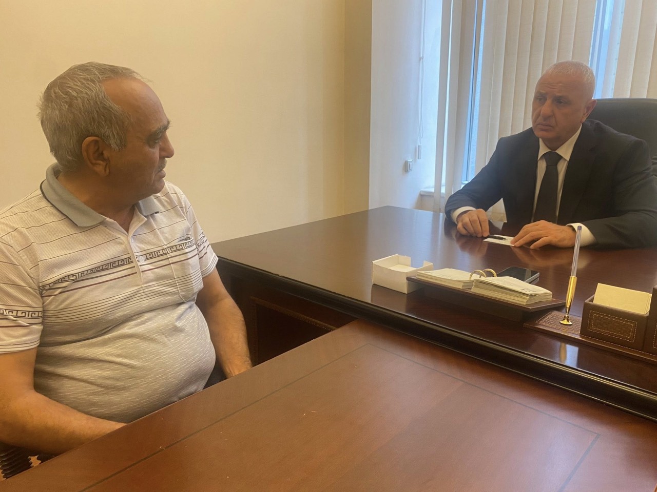 Ülvi Quliyev növbəti vətəndaş qəbulu keçirdi - FOTOLAR