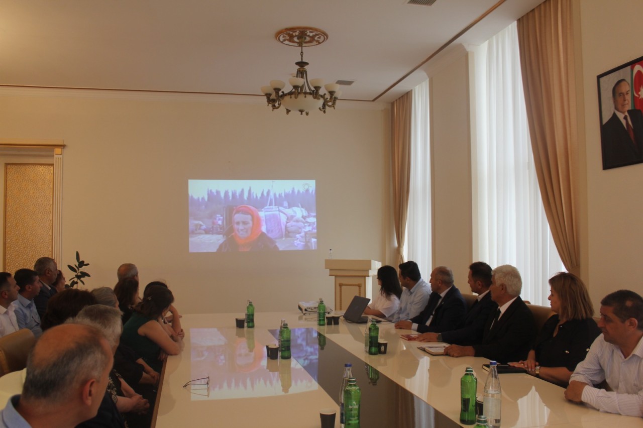 Göygöldə “Qərbi Azərbaycan İrsi” kitabının təqdimat mərasimi olub - FOTOLAR