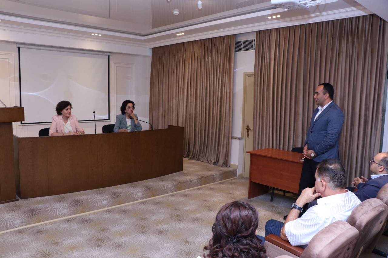 AzMİU-da gənc alimlərlə görüş keçirildi - FOTOLAR