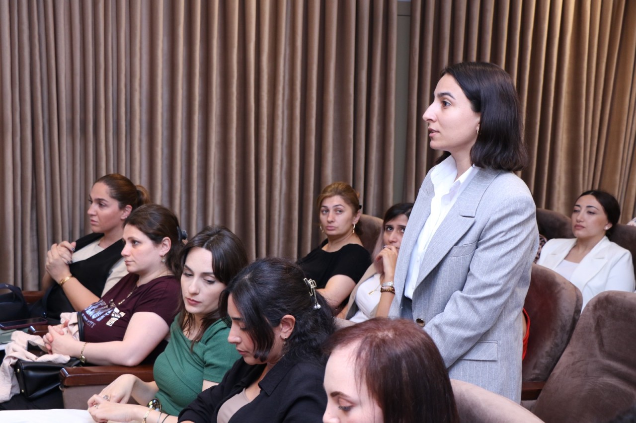 AzMİU-da gənc alimlərlə görüş keçirildi - FOTOLAR