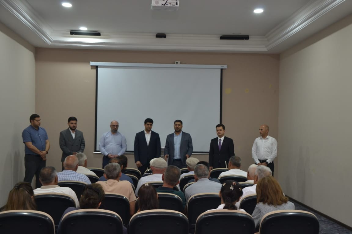 Əhliman Əmiraslanovun təşəbbüsü ilə Sabirabadda hüquqi yardım göstərilib - FOTOLAR