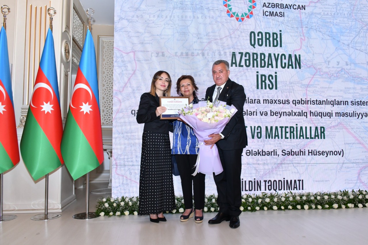 Abşeronda “Qərbi Azərbaycan İrsi” kitabının təqdimetmə mərasimi keçirilib - FOTOLAR