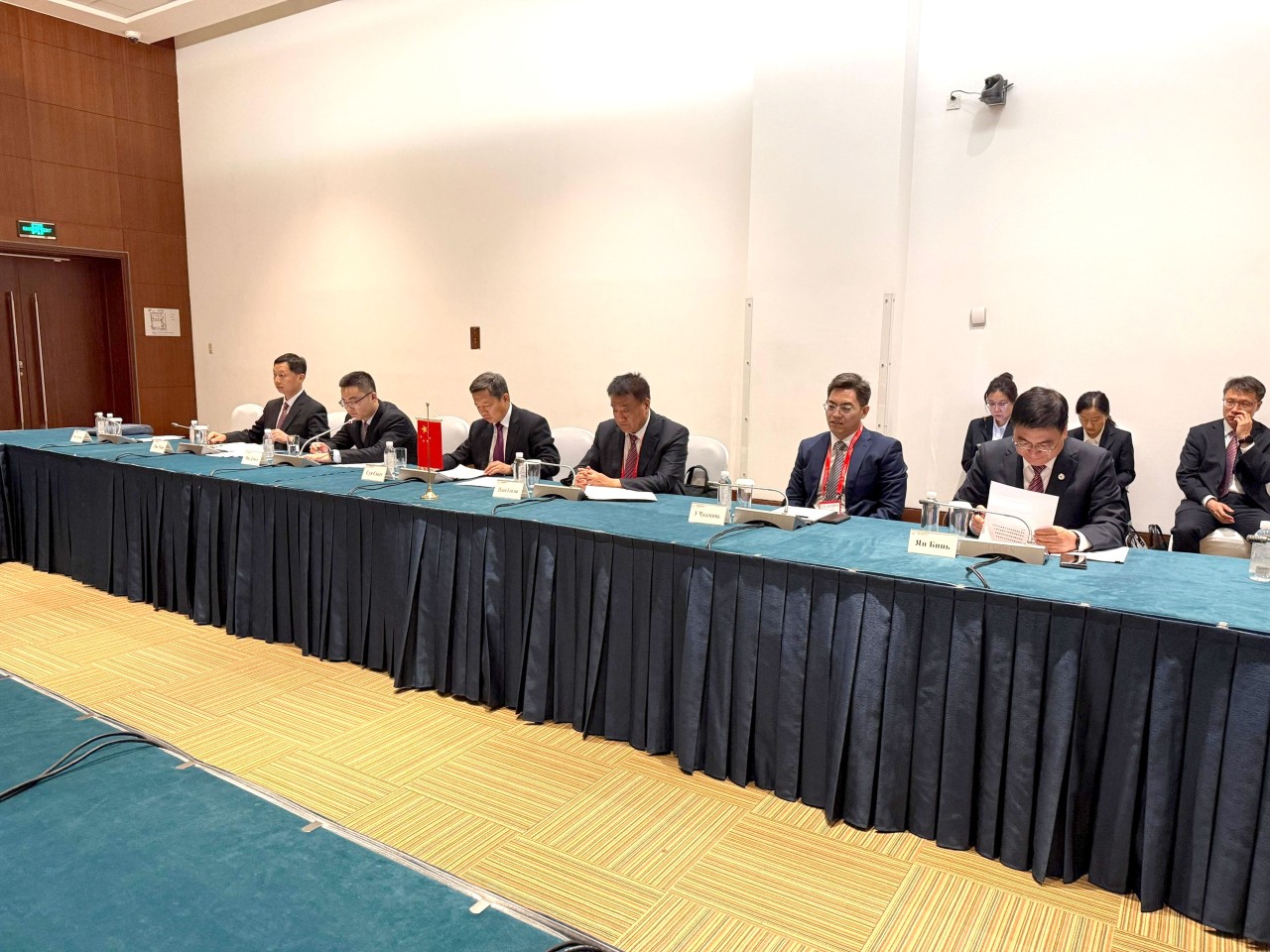 ADY “Çin Dəmir Yolları” ilə Anlaşma Memorandumu imzaladı - FOTOLAR