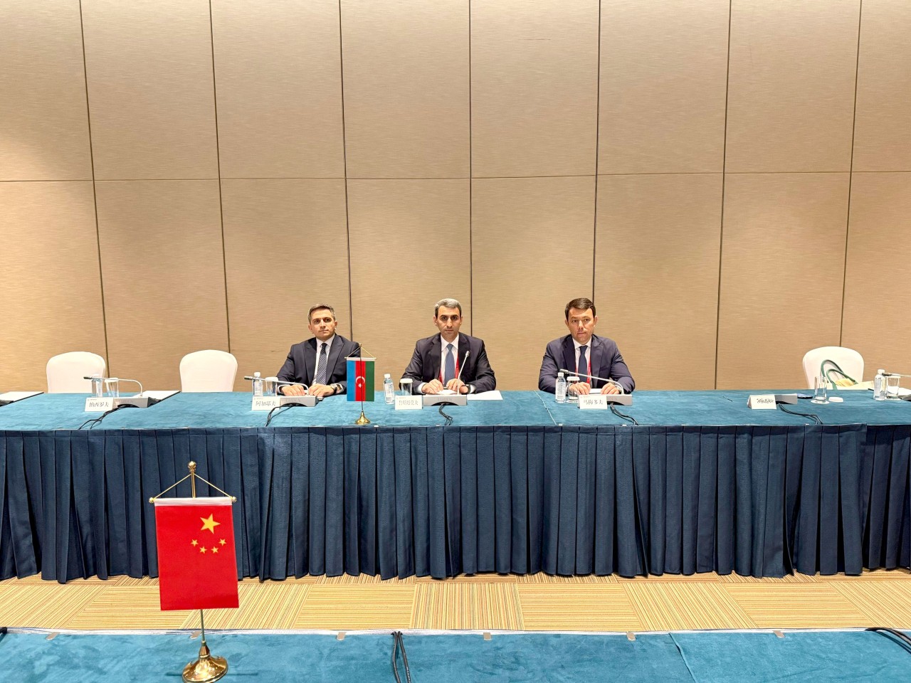 ADY “Çin Dəmir Yolları” ilə Anlaşma Memorandumu imzaladı - FOTOLAR