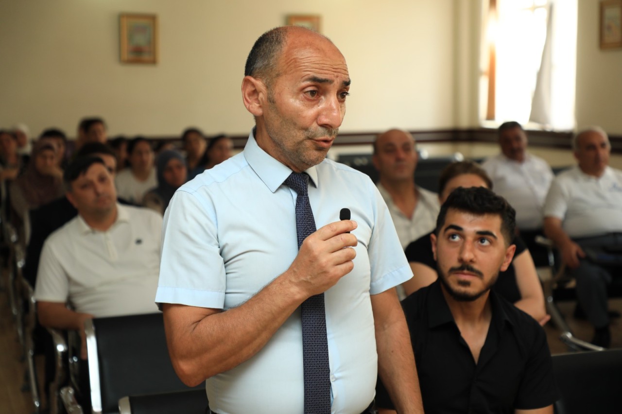 İcra başçısı Niyazi Bayramov vətəndaşlarla görüşdü - FOTOLAR