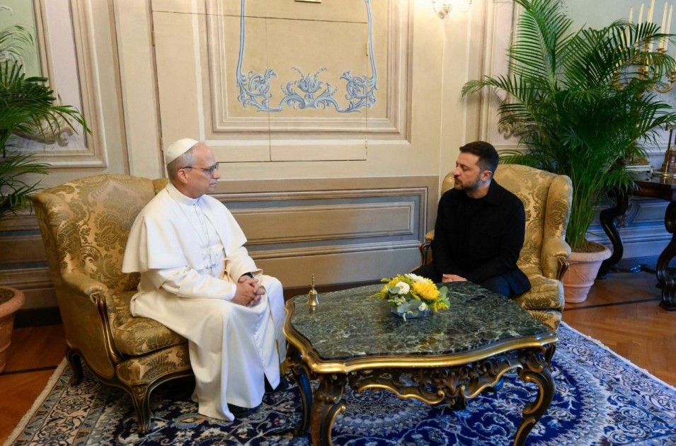 Zelenski Romada görüşlər keçirdi - FOTOLAR