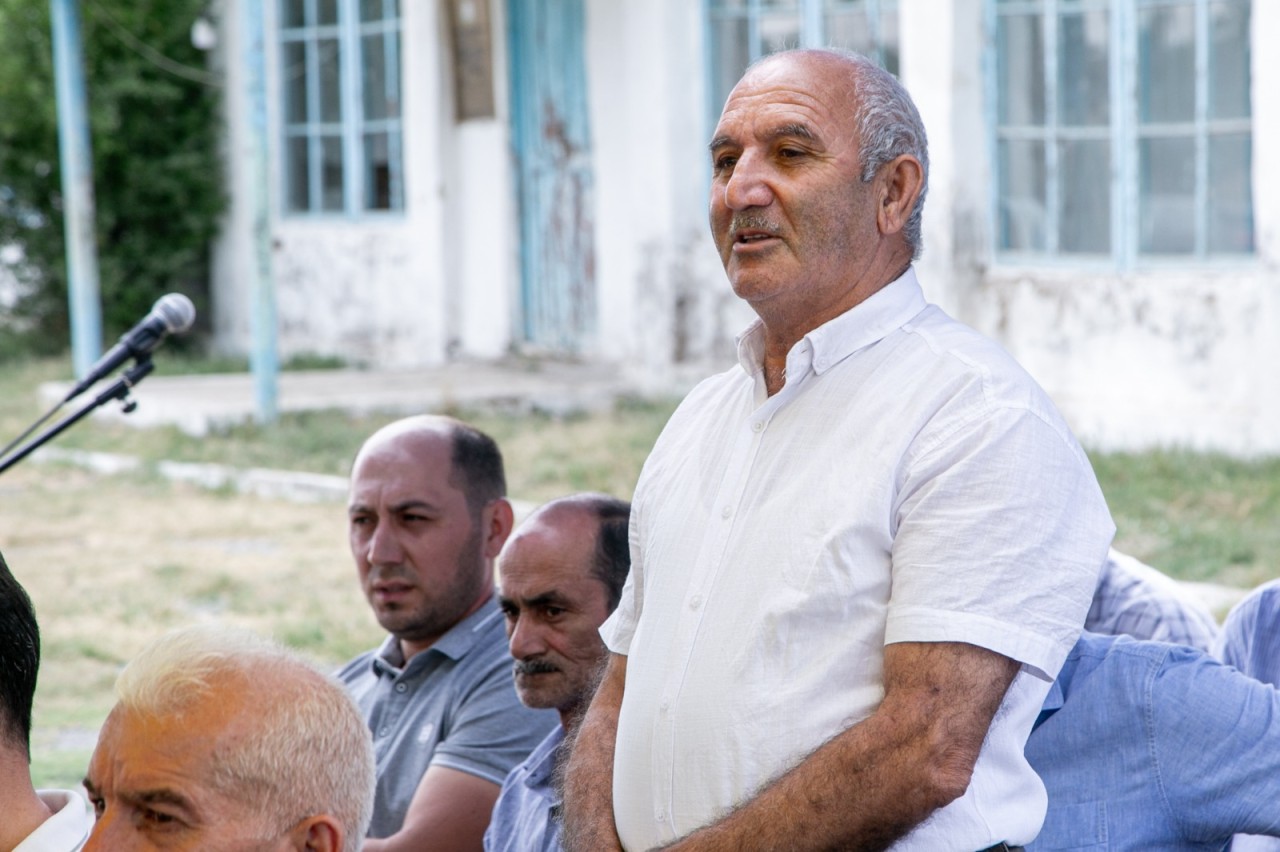 Neftçalanın icra başçısı səyyar görüş keçirib - FOTOLAR