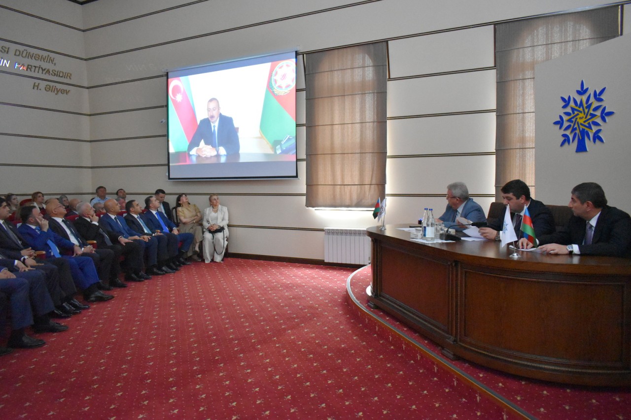 Yasamalda Ulu Öndərin ilk siyasi hakimiyyətə gəlişi qeyd olundu - FOTOLAR