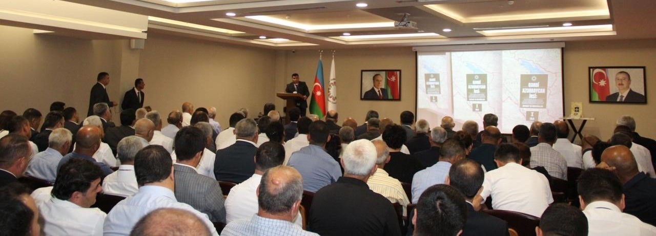 Goranboyda “Qərbi Azərbaycan İrsi” kitabının təqdimatı oldu - FOTOLAR