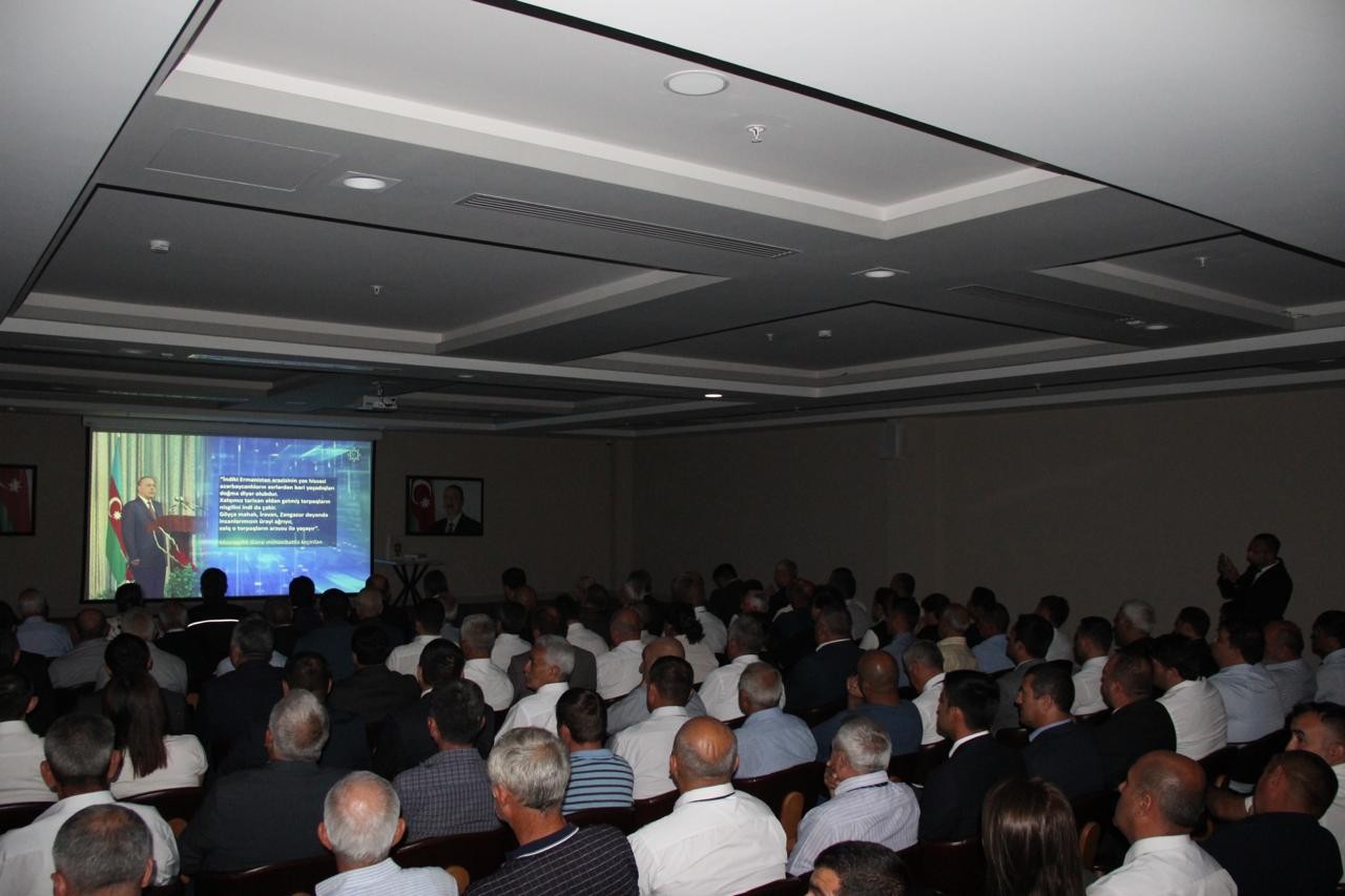 Goranboyda “Qərbi Azərbaycan İrsi” kitabının təqdimatı oldu - FOTOLAR