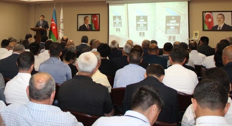 Goranboyda “Qərbi Azərbaycan İrsi” kitabının təqdimatı oldu - FOTOLAR