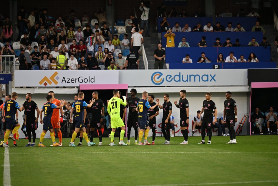 "Sabah" doğma meydanda Sloveniya klubuna məğlub oldu - FOTOLAR