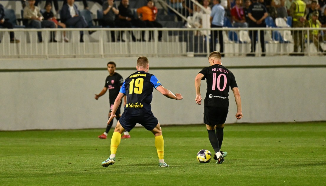 "Sabah" doğma meydanda Sloveniya klubuna məğlub oldu - FOTOLAR