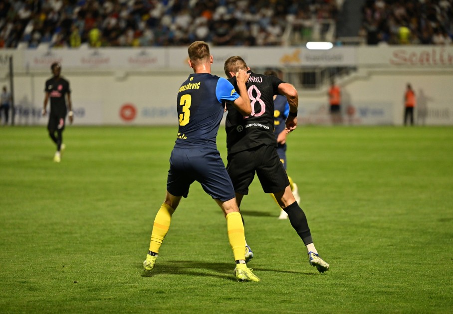 "Sabah" doğma meydanda Sloveniya klubuna məğlub oldu - FOTOLAR