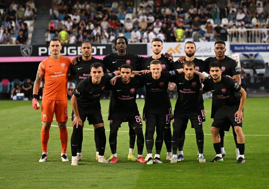 "Sabah" doğma meydanda Sloveniya klubuna məğlub oldu - FOTOLAR