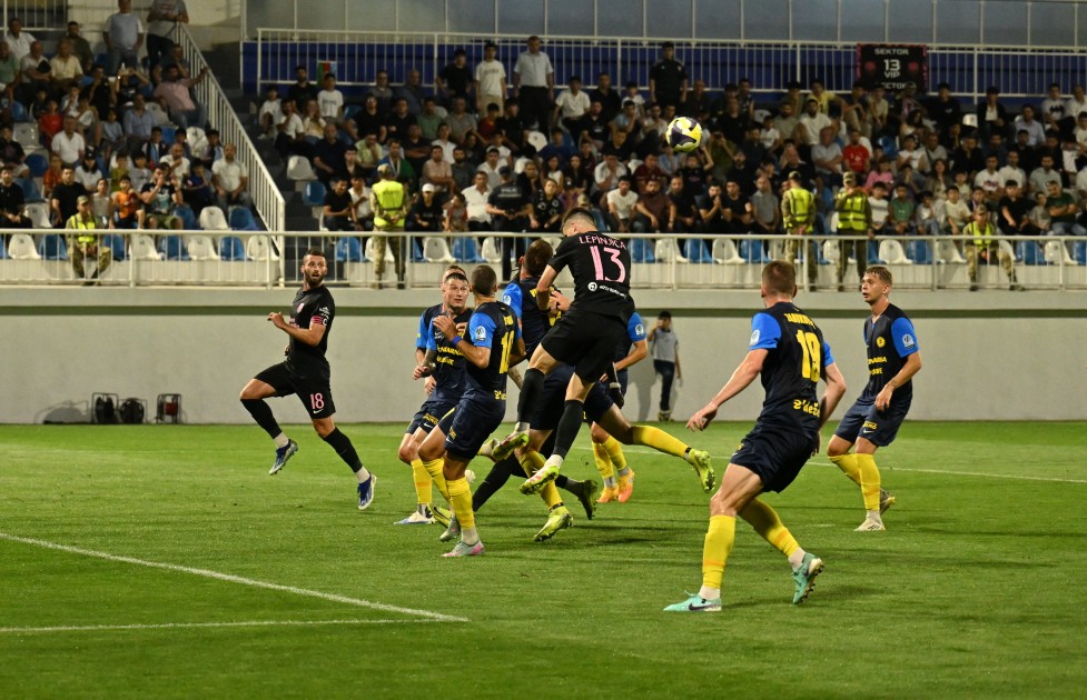 "Sabah" doğma meydanda Sloveniya klubuna məğlub oldu - FOTOLAR