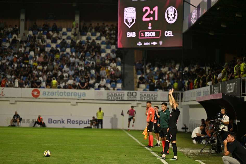 "Sabah" doğma meydanda Sloveniya klubuna məğlub oldu - FOTOLAR