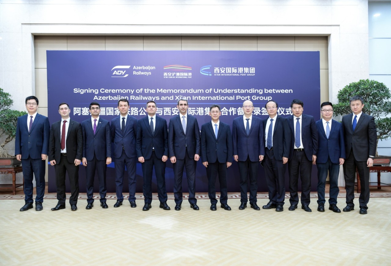 ADY və Çin şirkəti Anlaşma Memorandumu imzaladı - FOTOLAR