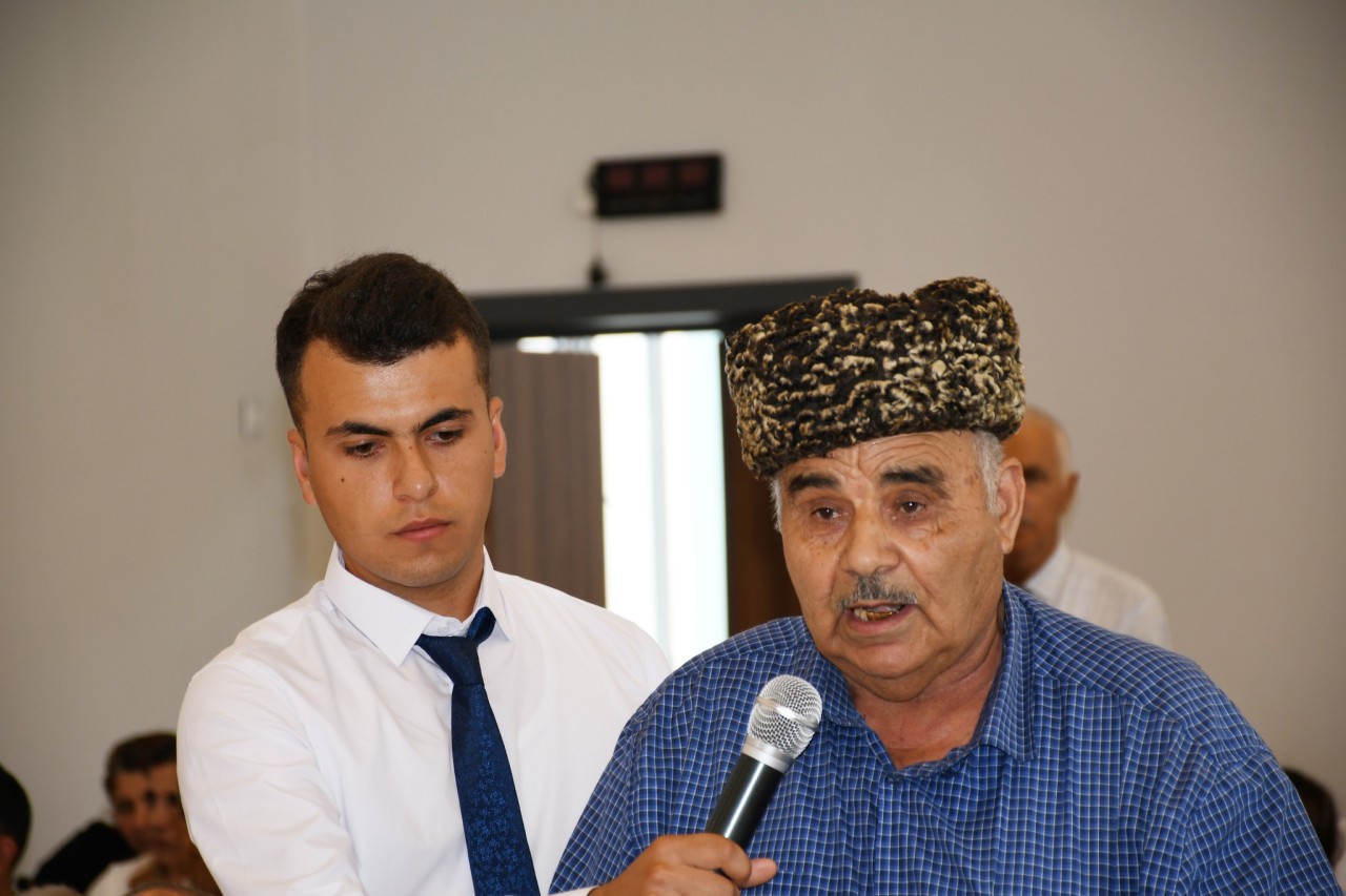 Ağdamın icra başçısı Vaqif Həsənovun növbəti səyyar qəbul-görüşü keçirilib - FOTOLAR