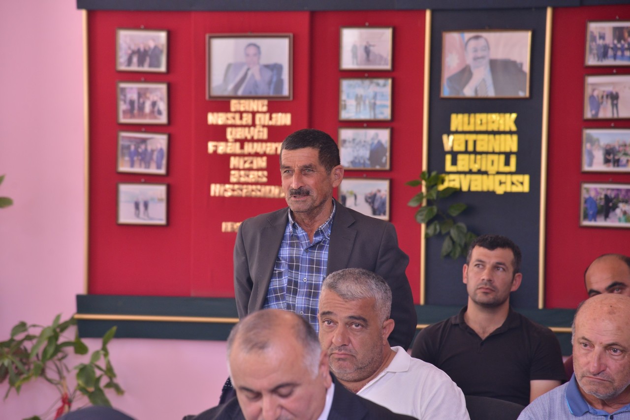 Süleyman Mikayılov səyyar görüş keçirdi - FOTOLAR