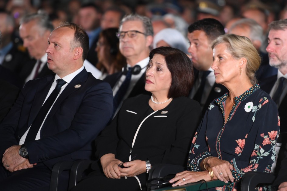 Sahibə Qafarova Srebrenitsa qurbanlarını yad etdi - FOTOLAR