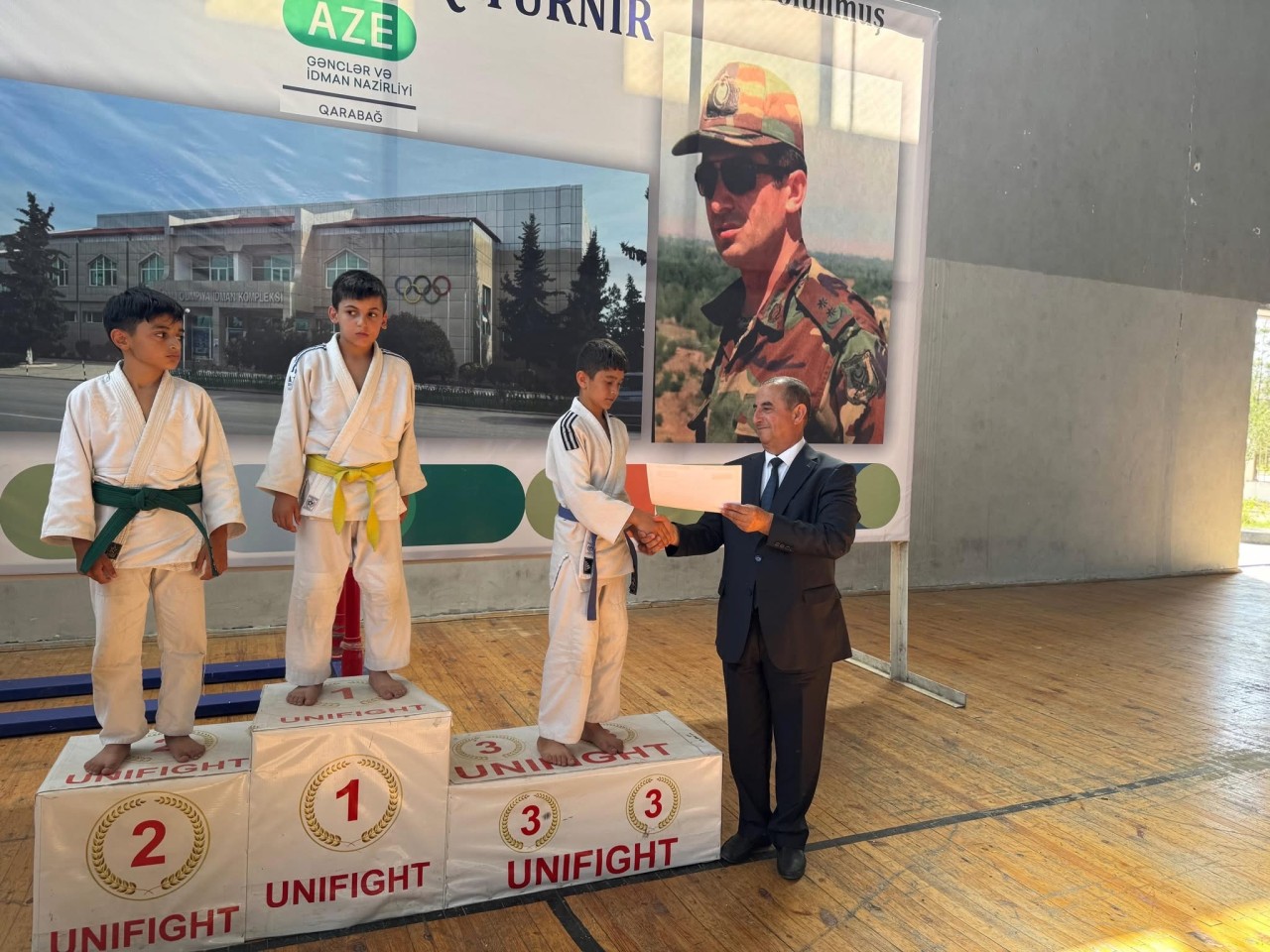 Ağdamda Raquf Orucovun xatirəsinə həsr olunmuş cüdo turniri keçirilib - FOTOLAR