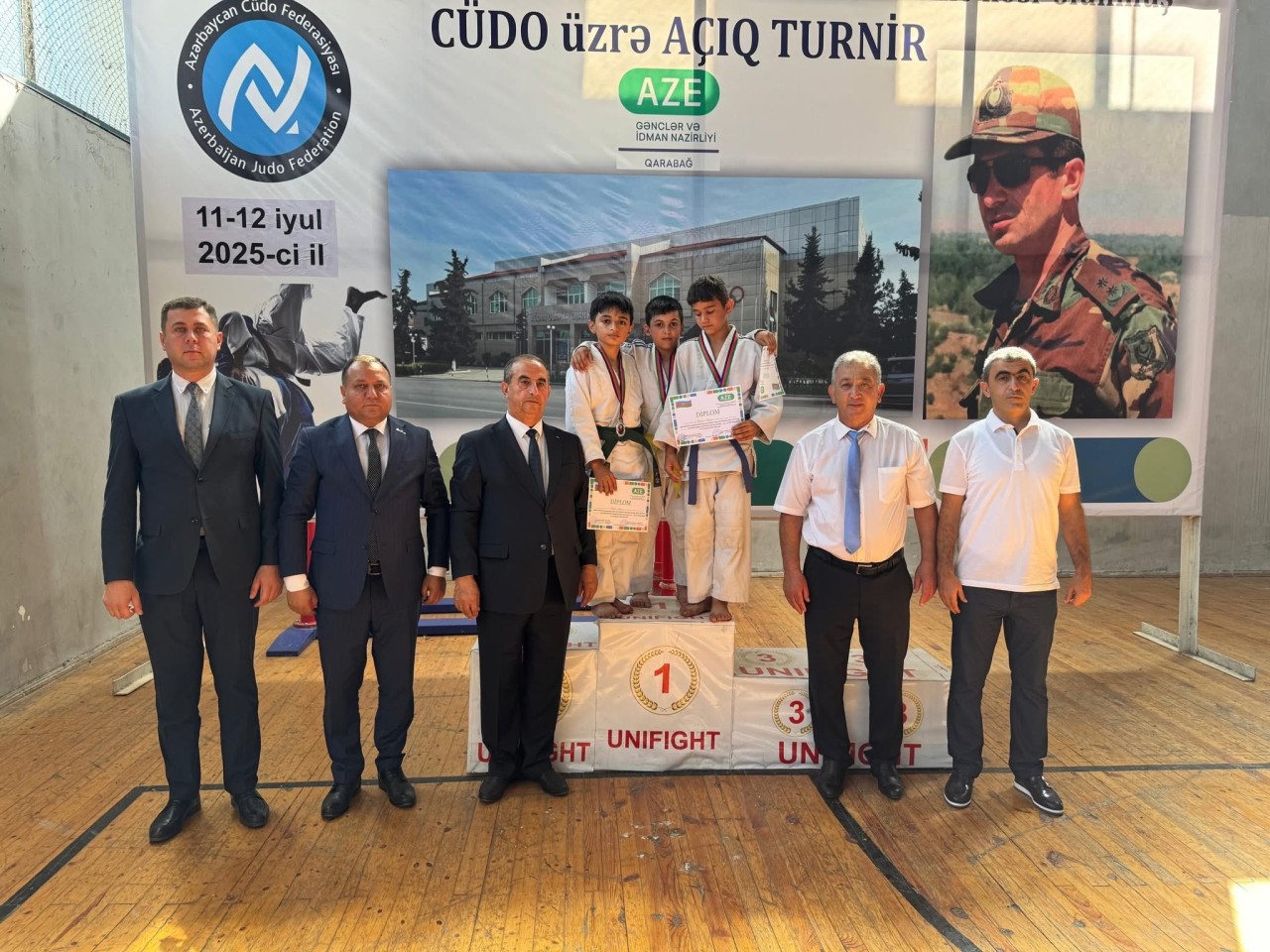 Ağdamda Raquf Orucovun xatirəsinə həsr olunmuş cüdo turniri keçirilib - FOTOLAR