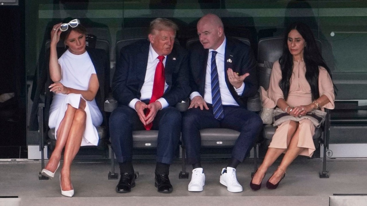 Tramp onları mükafatlandırdı - FOTOLAR