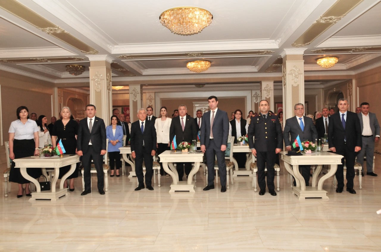 Abşeronda Heydər Əliyevə həsr olunmuş tədbir keçirilib - FOTOLAR