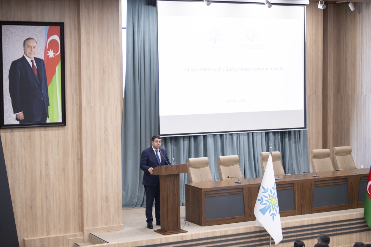 Nazirlik “14 iyul 1969-cu il: Uğurlu inkişaf yolunun təməli” adlı tədbir keçirdi - FOTOLAR