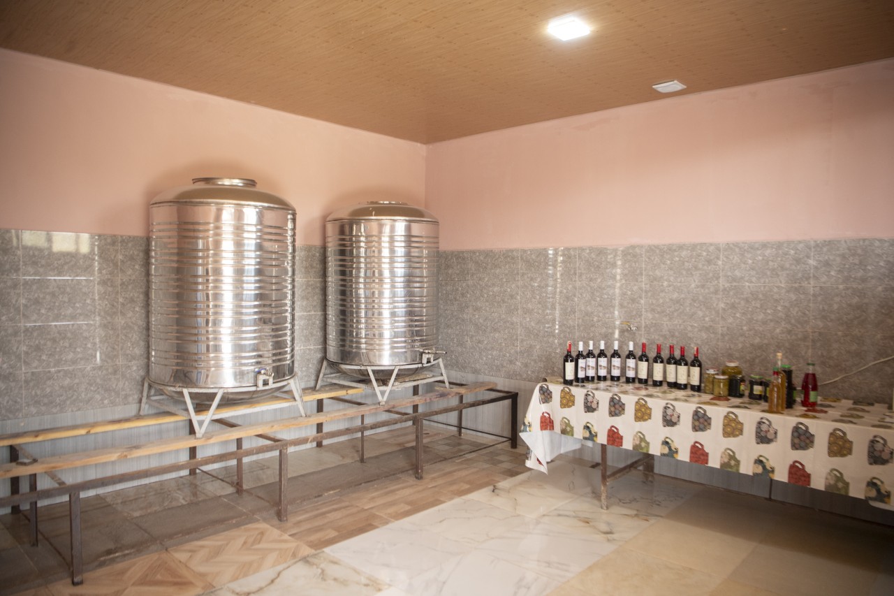 Nazir Şamaxıda şərab istehsalı müəssisələrinin fəaliyyəti ilə tanış olub - FOTOLAR