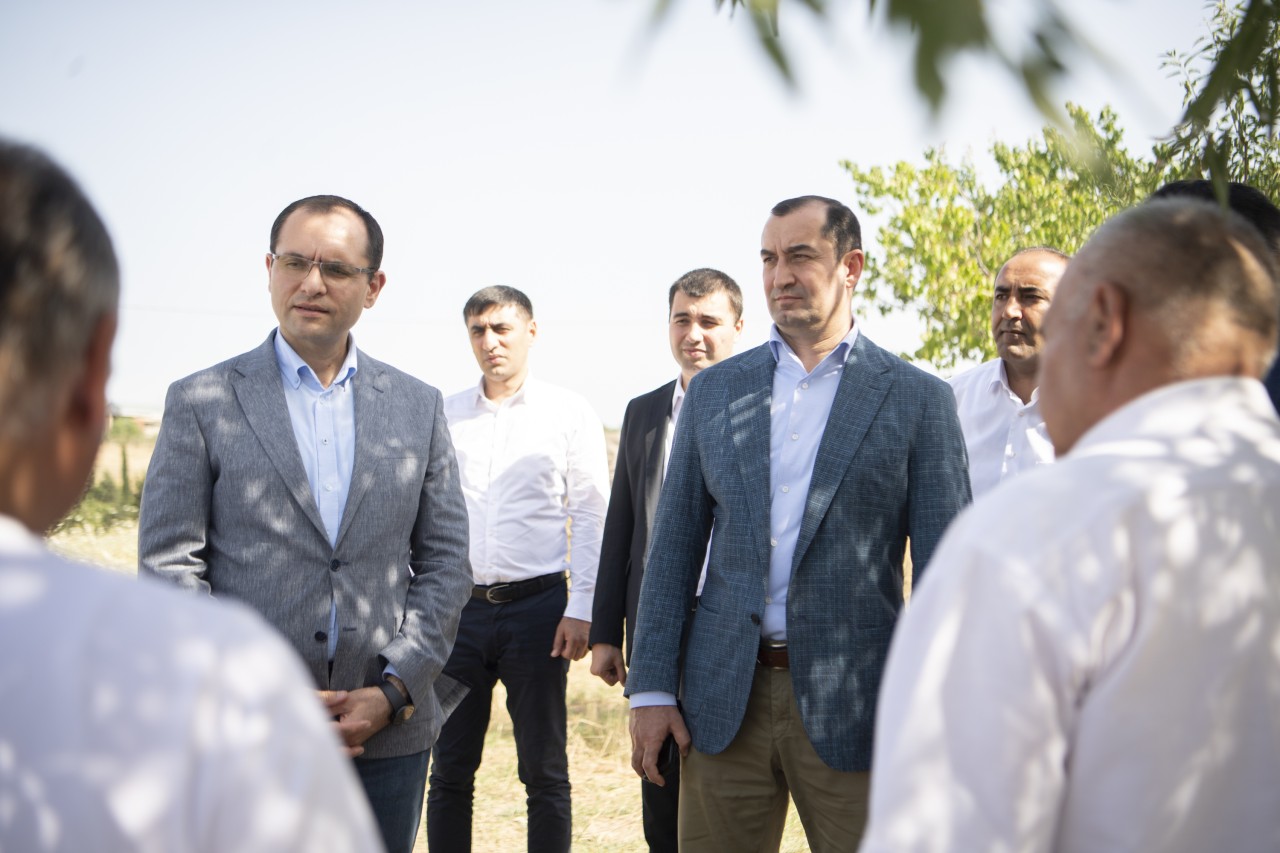 Nazir Şamaxıda şərab istehsalı müəssisələrinin fəaliyyəti ilə tanış olub - FOTOLAR