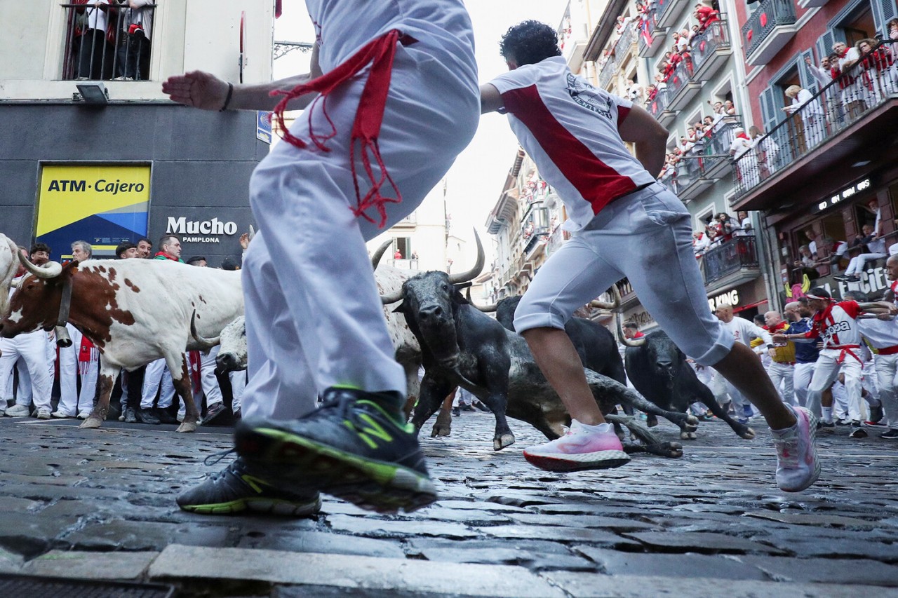 İspaniyada məşhur festivaldan görüntülər