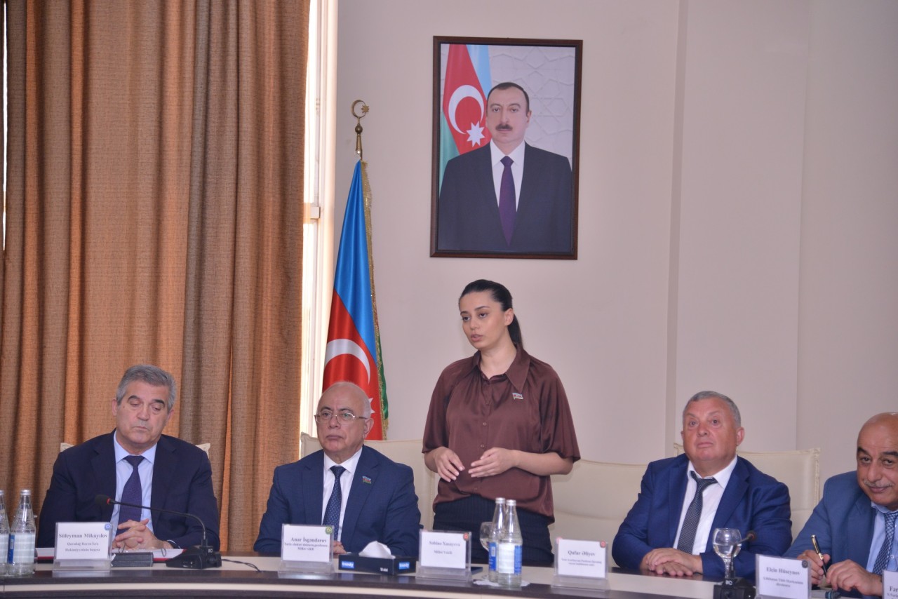 Qaradağda Heydər Əliyevə həsr olunmuş tədbir keçirildi - FOTOLAR