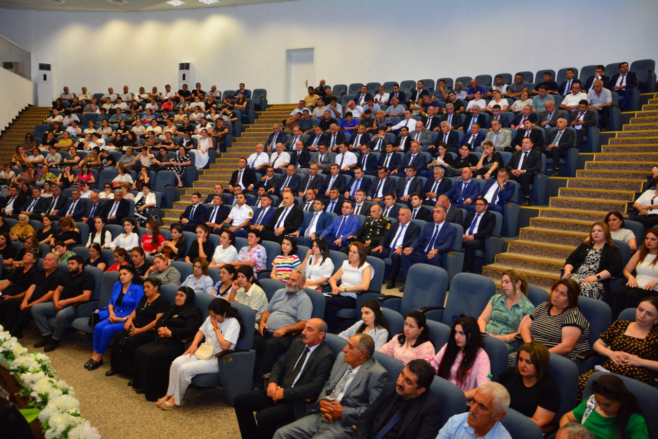 Ağstafada Suverenlik yolunun başlanğıcı mövzusunda tədbir keçirildi - FOTOLAR