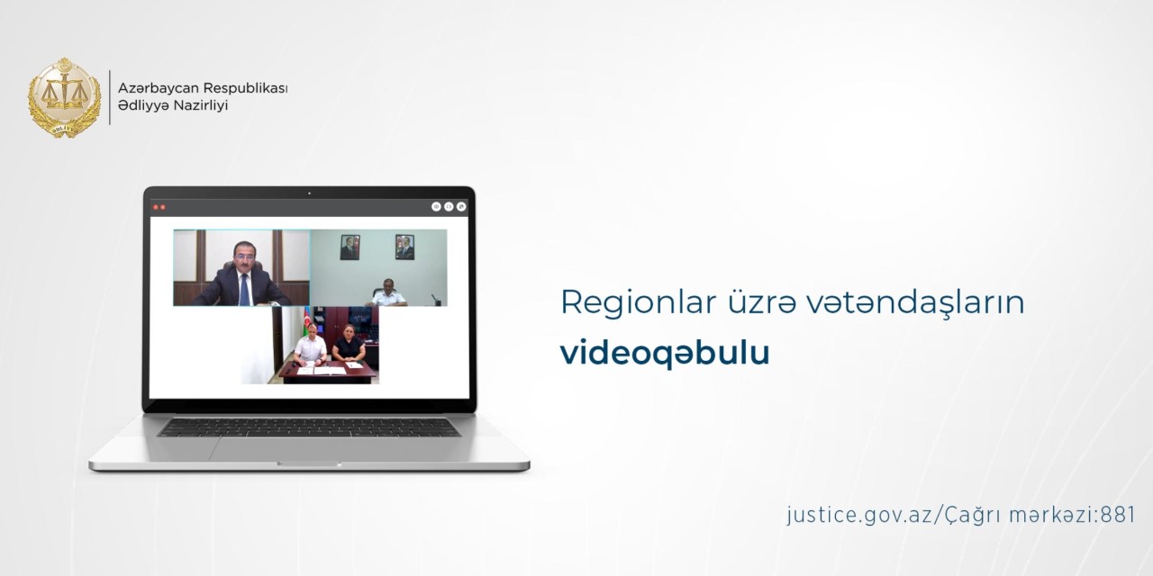 Penitensiar xidmətin rəisi bölgələrdə yaşayanlar üçün videoqəbullar keçirdi - FOTO