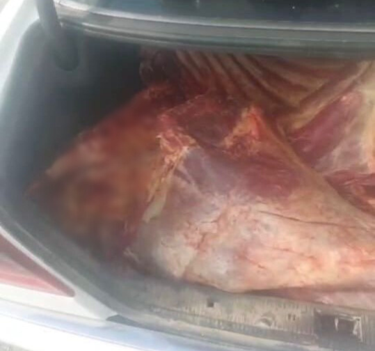 Əsgəran postunda istehlaka yararsız heyvan cəmdəyi aşkarlandı - FOTO