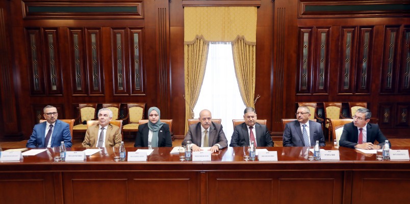 İnam Kərimov İraq Ali Məhkəməsi sədri ilə görüşdü - FOTOLAR